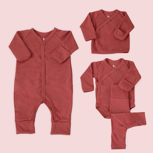 Set de Esenciales color Rojo Arcilla - Mae & Mini