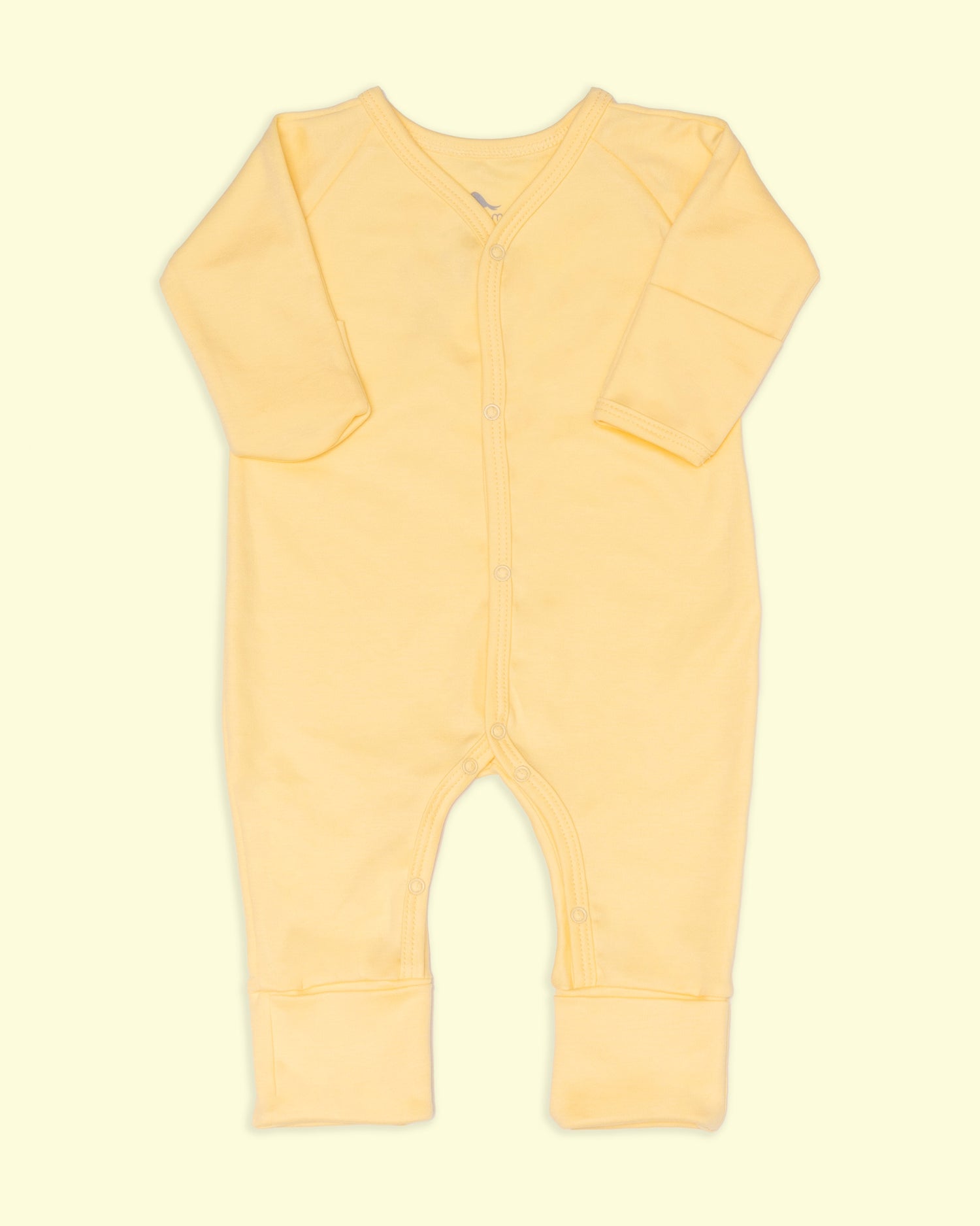 Mameluco en color Amarillo Bebé mameluco para bebe