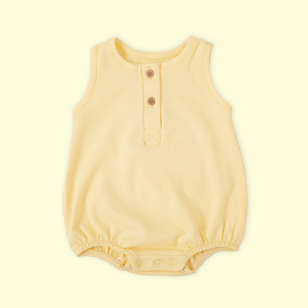 Pañalero de Botones color Amarillo Bebé - Mae & Mini