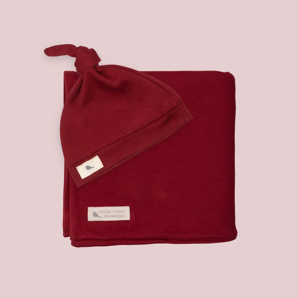 Set Arrullo - set de regalo para bebe de algodon pima Mae & Mini