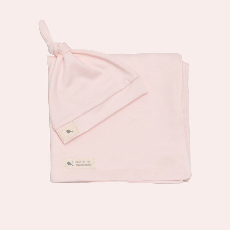Set Arrullo Rosa Bebe - set de regalo para bebe Mae & Mini