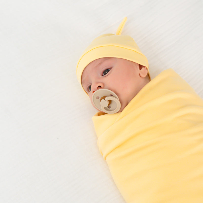 Cobijita Swaddle en color Menta - ropa organica para bebe