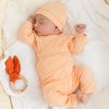 Set Bienvenido a Casa en color Rojo Arcilla - ropa organica para bebe