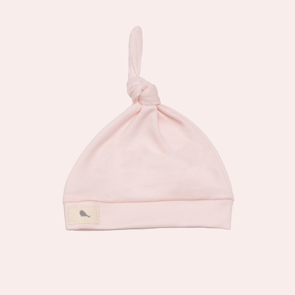 Gorrito Ajustable Rosa Bebe - gorrito para recien nacido Mae & Mini